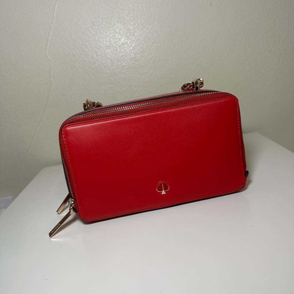 Kate Spade Vibrant Red Crossbody Bag